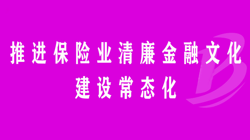 宿州市保险行业协会“五个一”推进保险业清廉金融文化建设常态化